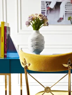 Jarrones|Jarrones></noscript>Jonathan Adler Jarrón de porcelana Gala, 24 cm