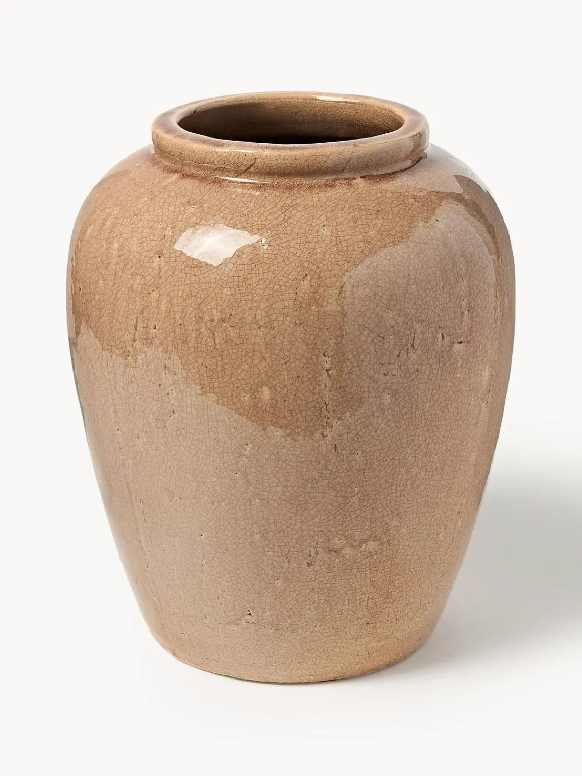 Clearance Jarrón de suelo de terracota Veda, 39 cm Jarrones|Jarrones