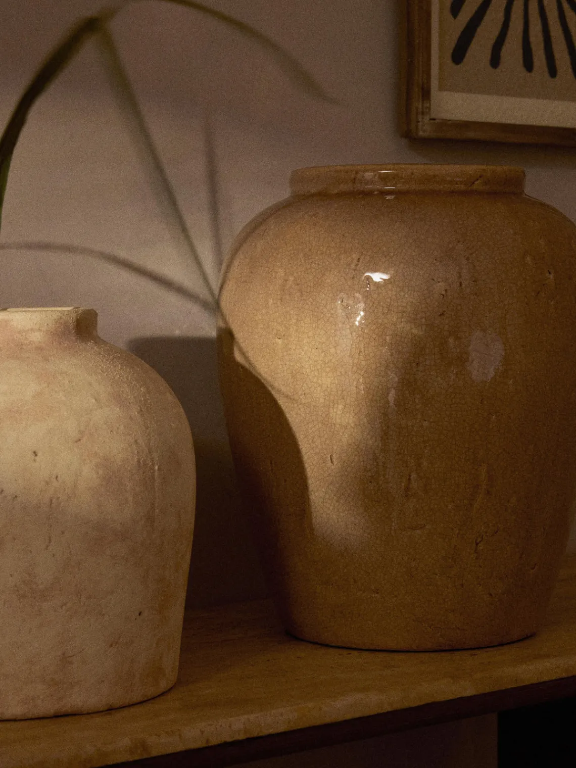 Clearance Jarrón de suelo de terracota Veda, 39 cm Jarrones|Jarrones