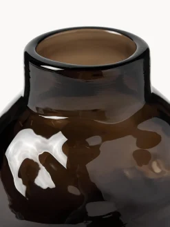 Jarrones|Jarrones></noscript>DBKD Jarrón de vidrio Bunch, 12 cm Greige semitransparente