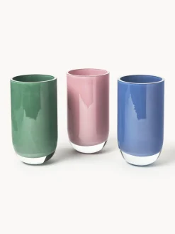 Jarrones|Jarrones></noscript>Westwing Collection Jarrón de vidrio Rosabella, 28 cm Azul