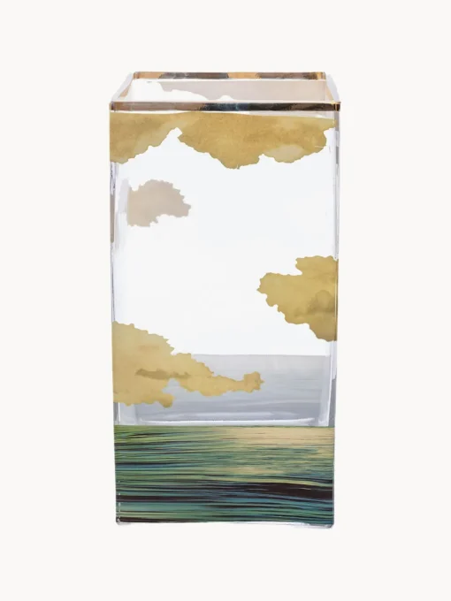 Jarrones|Jarrones>SELETTI Jarrón de vidrio , 30 cm Sea Girl