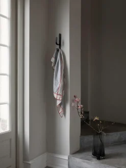 Jarrones|Jarrones></noscript>Cooee Design Jarrón de vidrio soplado artesanalmente con relieves Gry, 30 cm Gris antracita semi-transparente