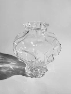 New Jarrón de vidrio soplado Ammonit, 30 cm Jarrones|Jarrones