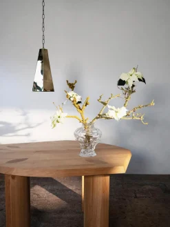 New Jarrón de vidrio soplado Ammonit, 30 cm Jarrones|Jarrones