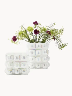 Jarrones|Jarrones></noscript>POLSPOTTEN Jarrón de vidrio soplado Bubble, 18 cm