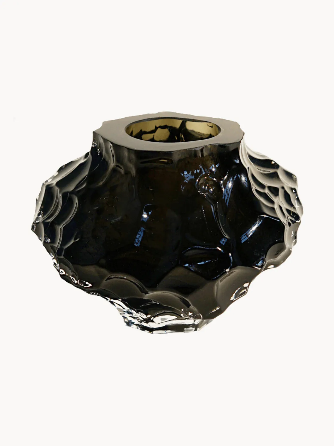 Clearance Jarrón de vidrio soplado Canyon, 8 cm Jarrones|Jarrones