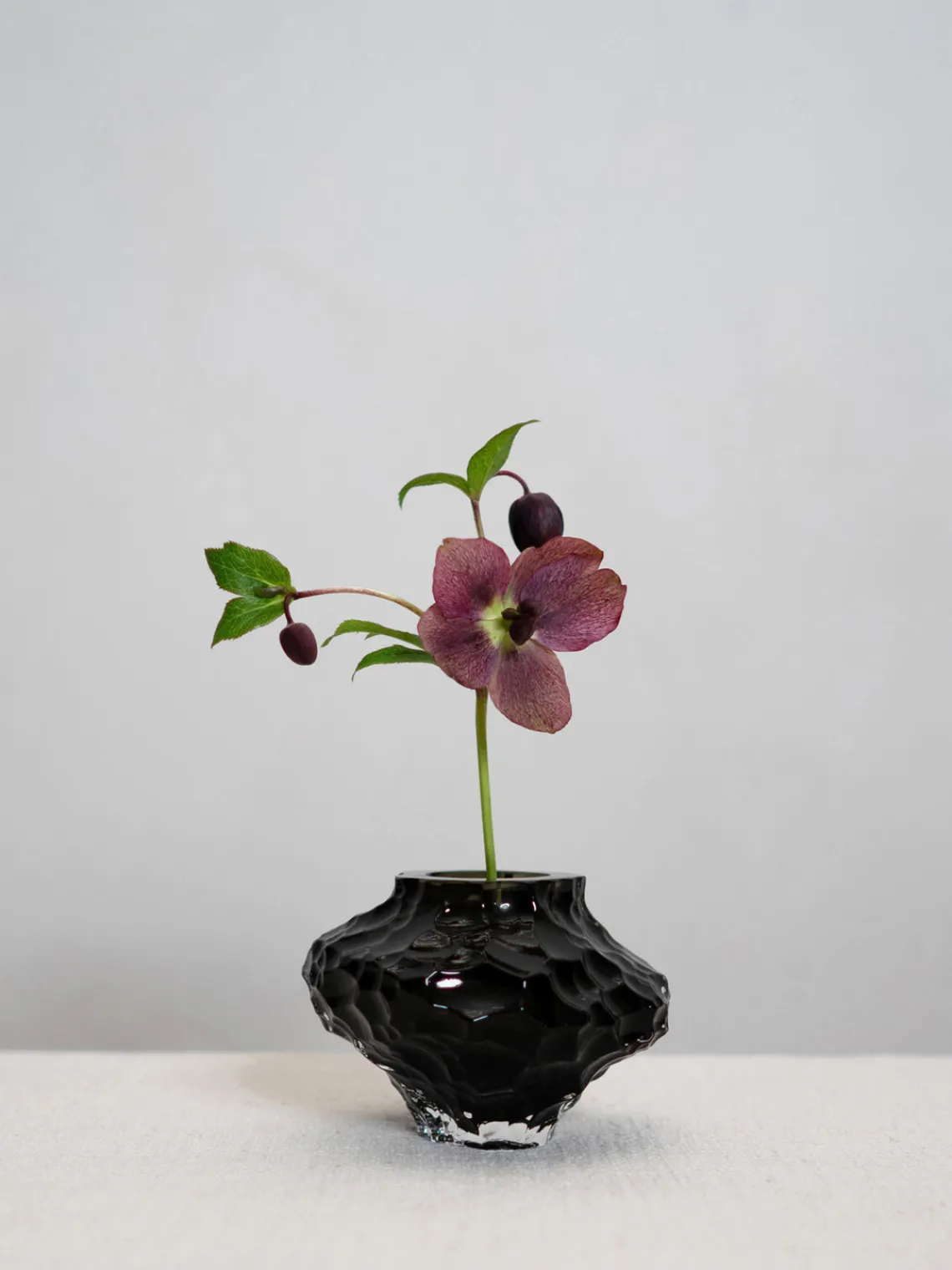 Clearance Jarrón de vidrio soplado Canyon, 8 cm Jarrones|Jarrones