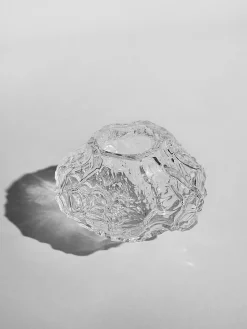 Jarrones|Jarrones></noscript>Hein Studio Jarrón de vidrio soplado Canyon, 8 cm Transparente