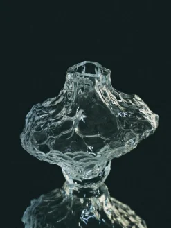 Jarrones|Jarrones></noscript>Hein Studio Jarrón de vidrio soplado Canyon, 23 cm Transparente