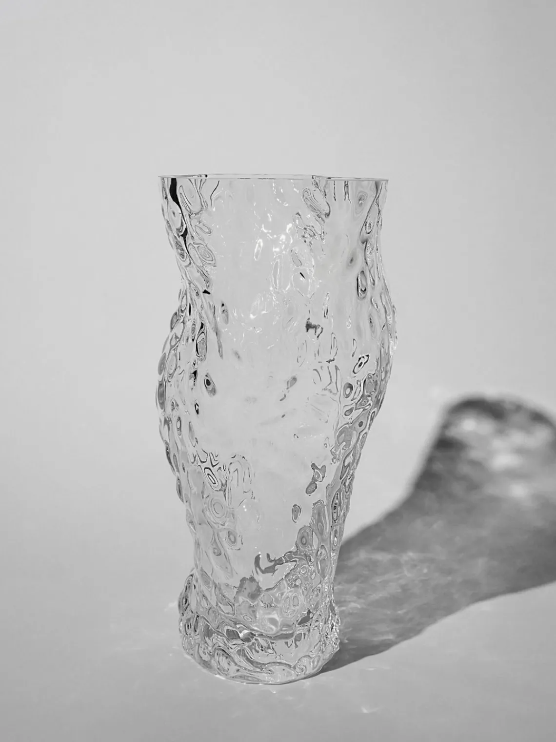 Hot Jarrón de vidrio soplado Ostrea Rock, 30 cm Jarrones|Jarrones