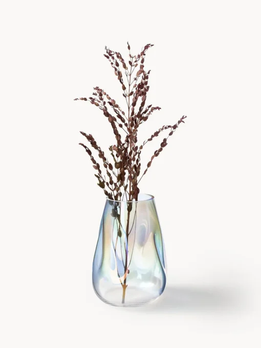 Discount Jarrón de vidrio soplado Rainbow, 26 cm Jarrones|Jarrones