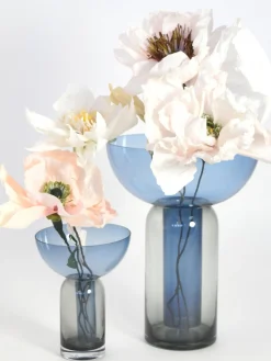 Discount Jarrón de vidrio soplado Torus, 20 cm Jarrones|Jarrones