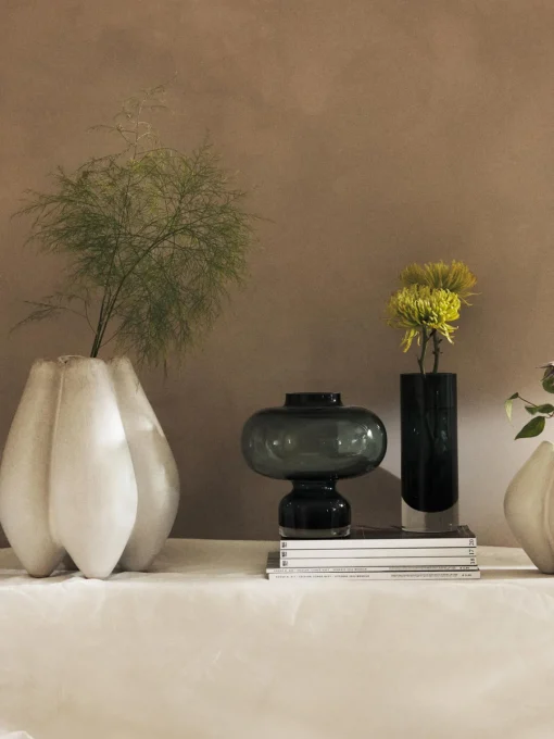 Jarrones|Decoración>Westwing Collection Jarrón grande de gres Frida, 31 cm