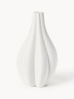 Jarrones|Jarrones></noscript>Westwing Collection Jarrón grande de porcelana en 3D Melody, 40 cm