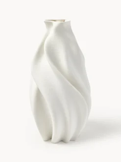 Jarrones|Jarrones>Westwing Collection Jarrón grande de porcelana impresa en 3D Melody, 40 cm