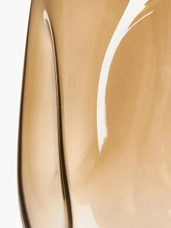 Jarrones|Jarrones></noscript>Westwing Collection Jarrón grande de vidrio soplado Luster, 35 cm Ocre