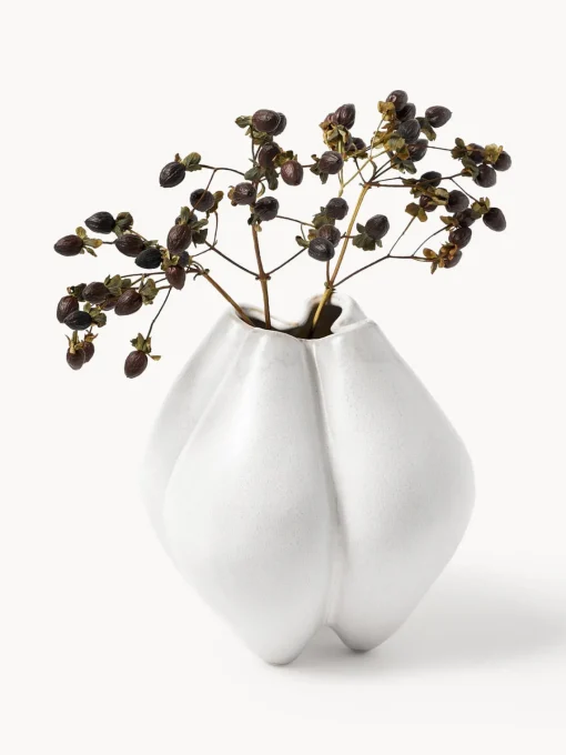 Jarrón pequeño de gres Frida, 19 cm Jarrones|Jarrones