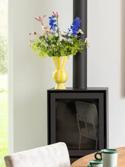 Jarrón pintado a mano Rhombic, 30 cm Jarrones|Jarrones