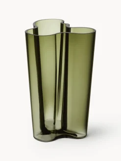 Outlet Jarrón soplado artesanalmente Alvar Aalto, 25 cm Jarrones|Jarrones