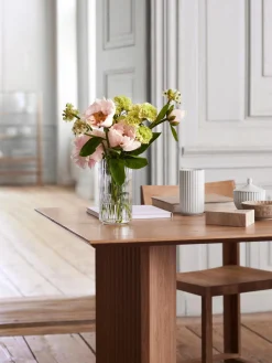 Jarrones|Jarrones></noscript>Lyngby Porcelaen Jarrón soplado artesanalmente Lyngby, 21 cm Transparente