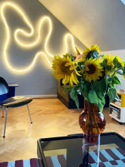 Clearance Jarrón soplado Bubble, 27 cm Jarrones|Jarrones