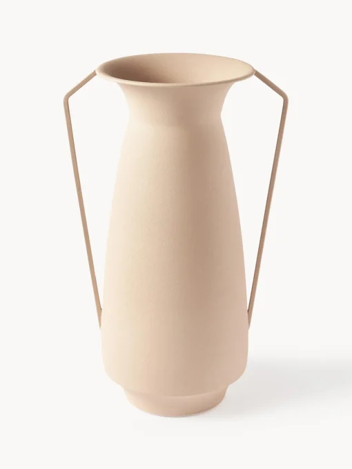 Jarrones|Jarrones>POLSPOTTEN Jarrones artesanales Roman, 4 uds. Naranja, terracota, rosa palo, beige claro