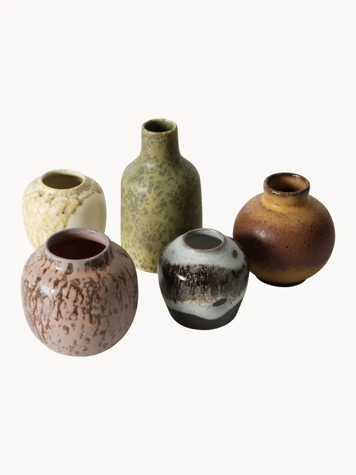 Jarrones|Jarrones>HKLIVING Jarrones artesanales 70's, 4 uds.