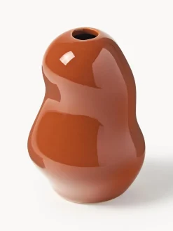 Jarrones|Jarrones></noscript>Westwing Collection Jarrones de gres Madhuri, 3 uds. Naranja