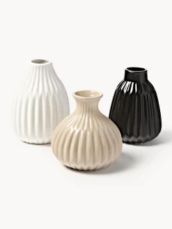Jarrones|Jarrones>Westwing Collection Jarrones de porcelana Palo, 3 uds.