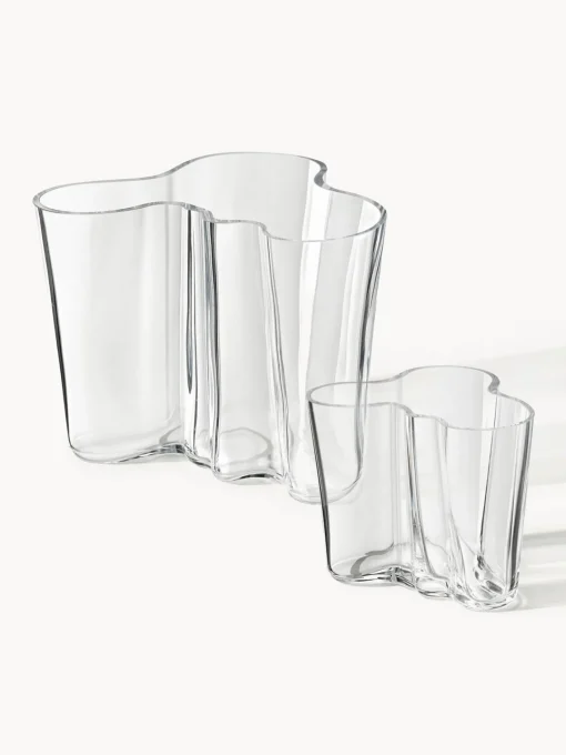 Sale Jarrones soplados artesanalmente Alvar Aalto, 2 uds. Jarrones|Jarrones