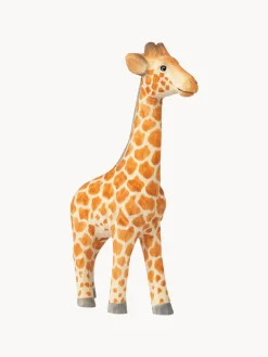 Juguetes A Partir De 1 Año|Juguetes Y Peluches>Ferm Living Kids Juguete jirafa artesanal Animal Naranja, amarillo