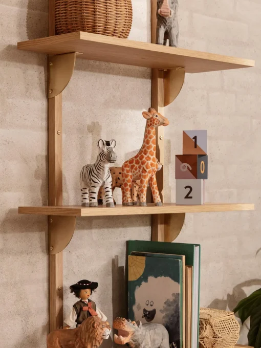 Juguetes A Partir De 1 Año|Juguetes Y Peluches>Ferm Living Kids Juguete jirafa artesanal Animal Naranja, amarillo