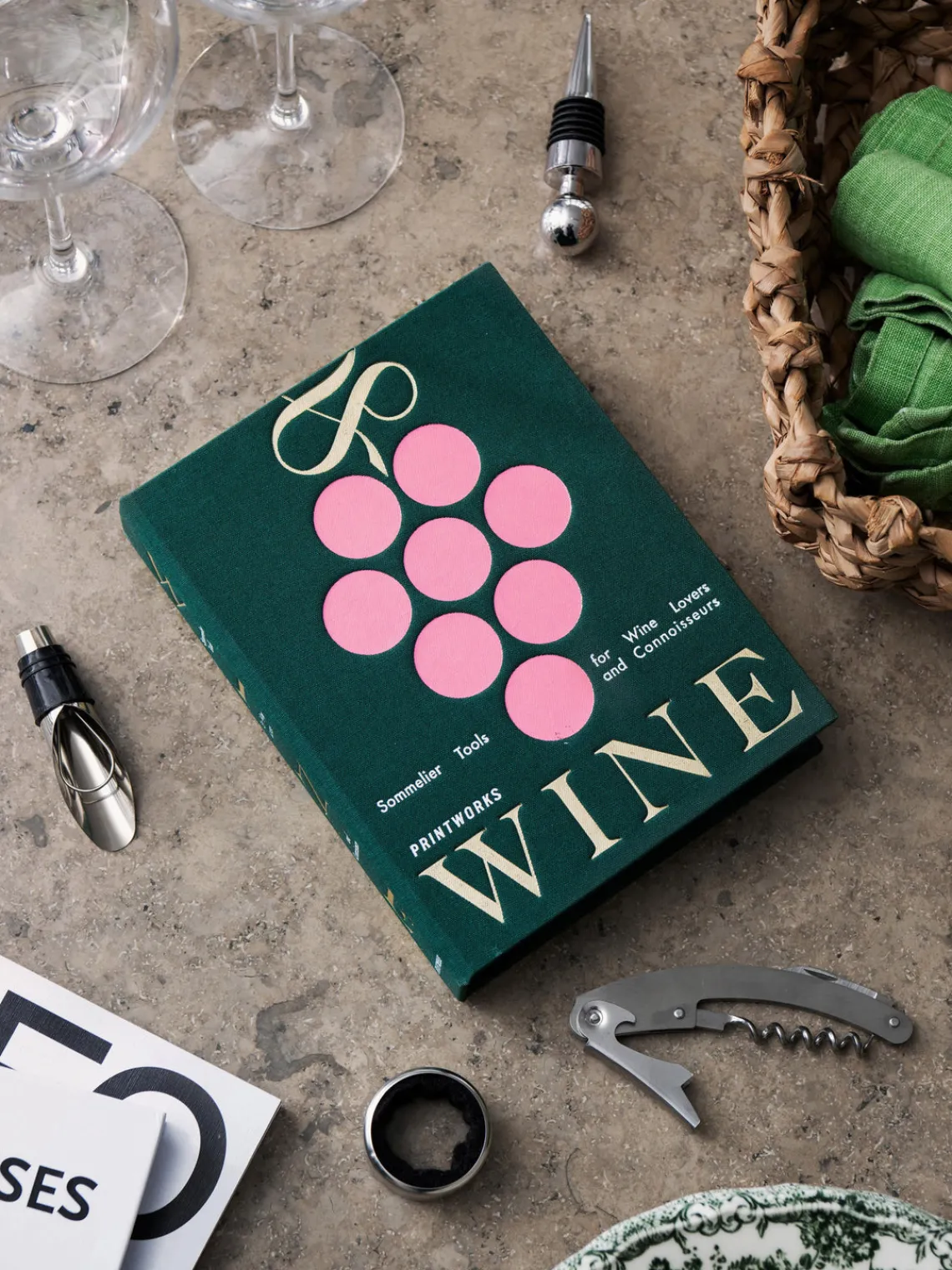 Utensilios De Cocina>Printworks Kit para vino The Essentials, 4 pzas.