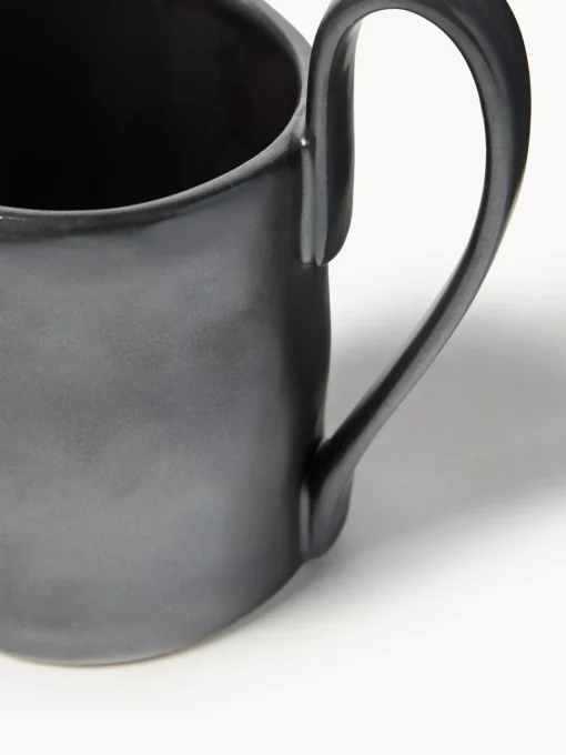 Azucareros Y Lecheras|Vajillas Completas>Ferm Living Lechera de cerámica Flow, 300 ml Negro