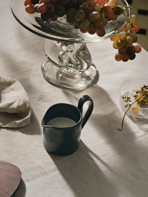 Azucareros Y Lecheras|Vajillas Completas>Ferm Living Lechera de cerámica Flow, 300 ml Negro