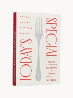 New Libro de recetas Today's Special Libros Decorativos|Jarrones