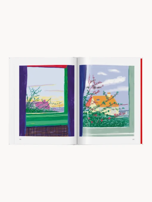 Libros Decorativos|Jarrones>TASCHEN Libro ilustrado. David Hockney: My Window