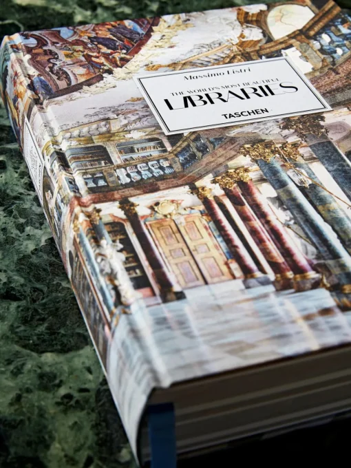 Outlet Libro ilustrado The World’s Most Beautiful Libraries Libros Decorativos|Jarrones