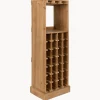 Librerías|Estanterías>Dutchbone Licorera en madera de roble Claude
