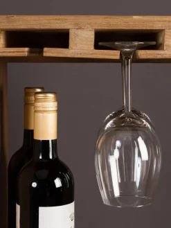 Librerías|Estanterías></noscript>Dutchbone Licorera en madera de roble Claude