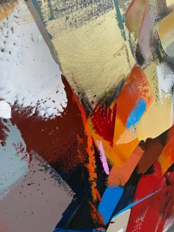 Hot Lienzo pintado a mano Esplosione di Colore Lienzos|Jarrones