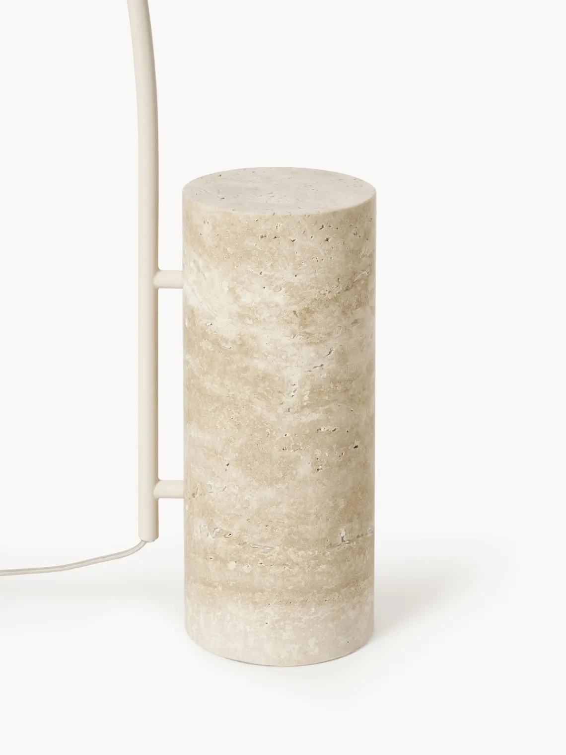 Lámparas De Pie|Lámparas De Techo>Westwing Collection Lámpara arco de travertino Cora