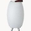 Lámpara cubitera regulable LED para exterior Synergy S, con altavoz Lámparas De Pie Para Exterior|Lámparas De Techo