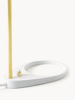 Lámparas De Escritorio|Lámparas De Mesa></noscript>Louis Poulsen Lámpara de escritorio AJ Anniversary Edition Blanco, latón