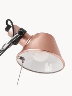 Lámparas De Escritorio|Lámparas De Mesa></noscript>Artemide Lámpara de escritorio ajustable Tolomeo Micro Rosa con acabado metálico mate