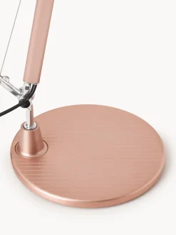 Lámparas De Escritorio|Lámparas De Mesa></noscript>Artemide Lámpara de escritorio ajustable Tolomeo Micro Rosa con acabado metálico mate