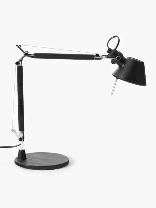 Lámparas De Escritorio|Lámparas De Mesa>Artemide Lámpara de escritorio ajustable Tolomeo Micro Negro mate