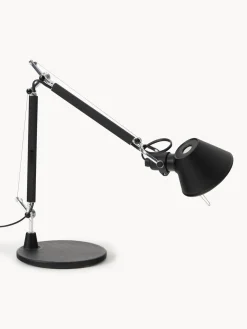 Lámparas De Escritorio|Lámparas De Mesa></noscript>Artemide Lámpara de escritorio ajustable Tolomeo Micro Negro mate