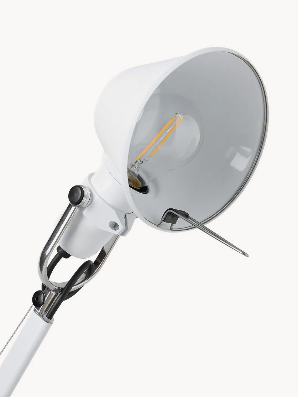 Lámparas De Escritorio|Lámparas De Mesa>Artemide Lámpara de escritorio grande regulable Tolomeo Blanco Off White